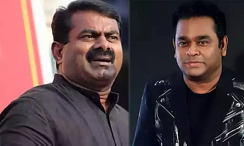 இசை நிகழ்ச்சி குளறுபடி; ஏ.ஆர்.ரகுமான் மீது தனிநபர் தாக்குதல் தொடுப்பதா? - சீமான் கண்டனம்