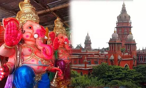 விநாயகரை வைத்து அரசியல் செய்யப்படுகிறது - ஐகோர்ட்டு நீதிபதி காட்டம்