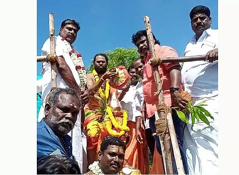 அருளம்பாடிவெங்கட்ராமன் கோவில் கும்பாபிஷேகம்திரளான பக்தர்கள் பங்கேற்பு