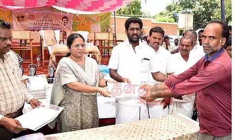 அழகாபுரத்தில் மக்கள் தொடர்பு முகாம்; 147 பயனாளிகளுக்கு ரூ.54½ லட்சத்தில் நலத்திட்ட உதவிகள்