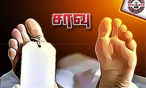 மோட்டார் சைக்கிள் மோதி பெண் சாவு