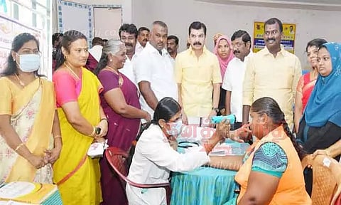 தூய்மை பணியாளர்களுக்கான சிறப்பு மருத்துவ முகாம்