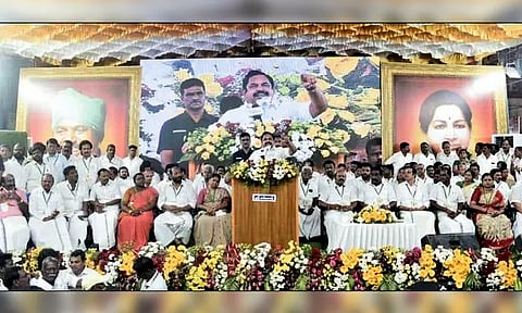 தாம்பரத்தில் அண்ணா பிறந்த நாள் விழா பொதுக்கூட்டம் நாடாளுமன்ற தேர்தலோடு சட்டமன்ற தேர்தல் வரும் - எடப்பாடி பழனிசாமி பேச்சு