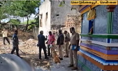 சென்னை கொடுங்கையூரில் வெடித்த மர்ம பொருள்... பெண் காயம் - வெடிகுண்டு நிபுணர்கள் சோதனை