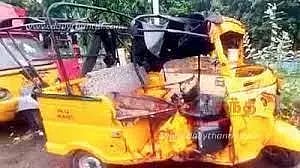 ஆட்டோ கவிழ்ந்த விபத்தில் டிரைவர் பலி