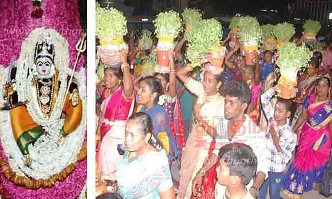 அம்மனுக்கு நேர்த்திக்கடன்