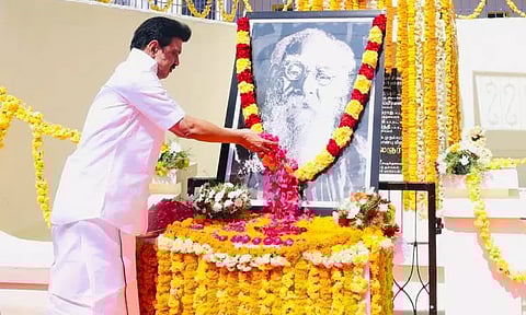 தந்தை பெரியாரின் 145வது பிறந்தநாள்: முதல்-அமைச்சர் மு.க.ஸ்டாலின் மரியாதை