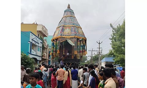 சிதம்பரம் கூத்தாடும் பிள்ளையார் கோவில் தேரோட்டம்