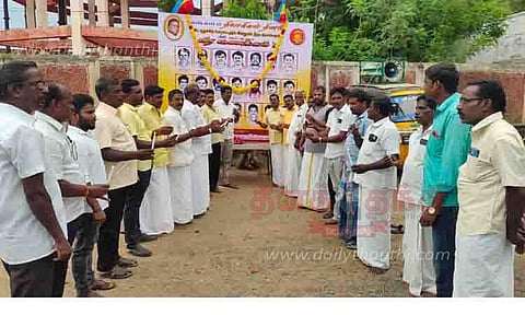 இட ஒதுக்கீட்டு போராளிகளுக்கு வீரவணக்கம்