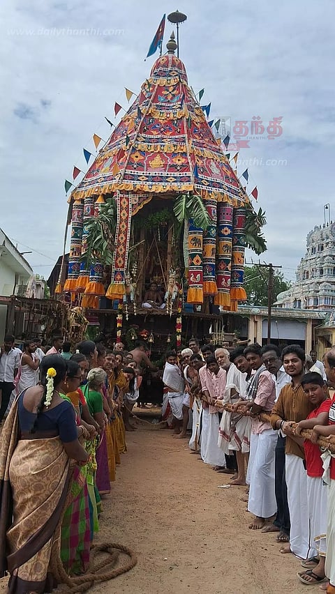 மகா கணபதி கோவில் தேரோட்டம்