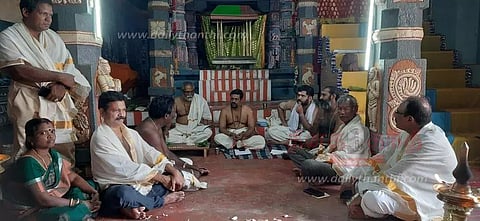 கன்னியாகுமரி பகவதி அம்மன் கோவிலில் ராஜகோபுரம் கட்ட தேவபிரசன்னம் பார்க்கப்பட்டது