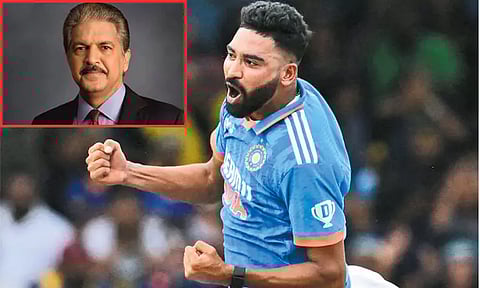 சிராஜிற்கு எஸ்யுவி கார் கொடுக்க சொன்ன ரசிகர்..!! ஆனந்த் மஹிந்திரா சொன்ன பதில்!