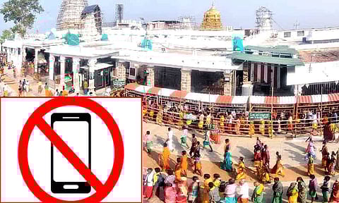 பழனி முருகன் கோவிலில் செல்போன், வீடியோ சாதனங்களுக்கு தடை.!