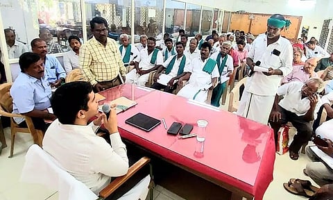 திண்டிவனத்தில் விவசாயிகள் குறைகேட்பு கூட்டம்