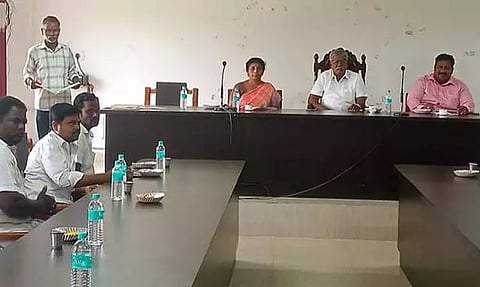 பரங்கிப்பேட்டை ஒன்றியக்குழு கூட்டம்