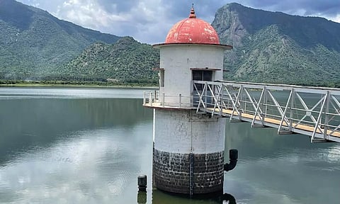 ஆத்தூர் காமராஜர் அணை நீர்மட்டம் உயர்வு