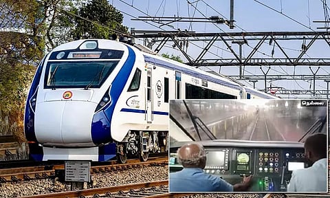 நெல்லை-சென்னை 'வந்தே பாரத்' ரெயில் சோதனை ஓட்டம் தொடங்கியது...!