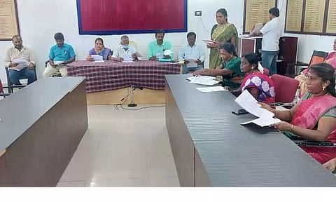 ரெட்டியார்சத்திரம் ஒன்றியக்குழு கூட்டம்