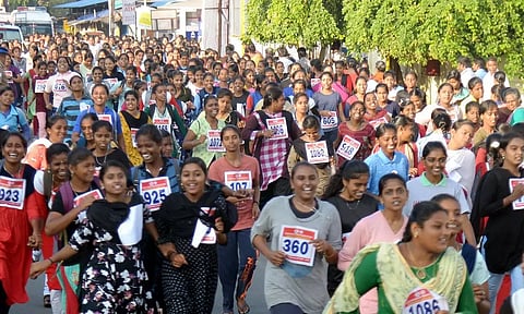 விழிப்புணர்வு மாரத்தான் போட்டி