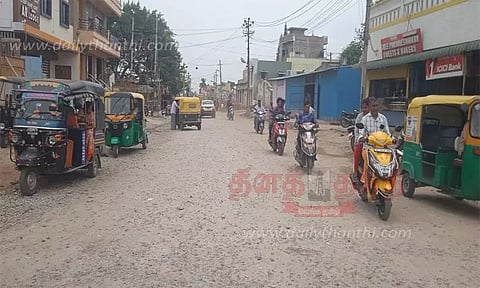 ஆண்டர்சன்பேட்டை-ரோட்ஜர்ஸ்கேம்ப் சாலை விரிவாக்கப்பணிகள் தாமதம்