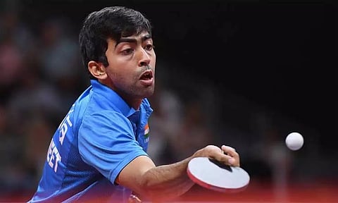 ஆசிய விளையாட்டு- ஆடவர் டேபிள் டென்னிஸ் போட்டி- தஜிகிஸ்தானை வீழ்த்தியது இந்தியா