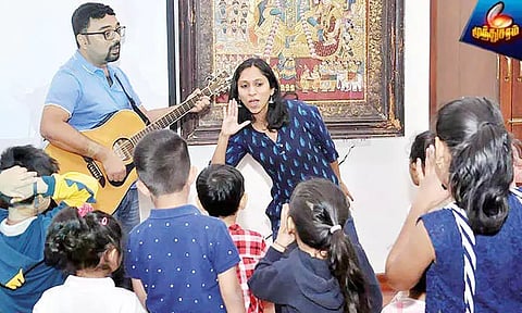 இந்திய கலாசாரத்தை கொண்டாடும் இசைக்குழு