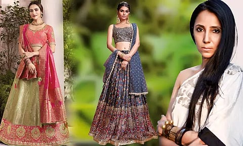 லெஹங்கா அணிவது ஒரு கலை!