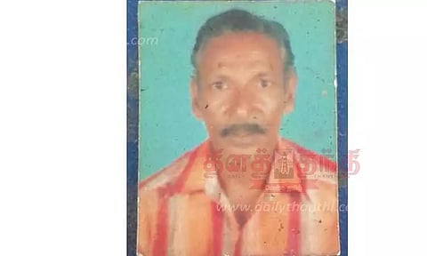 பூட்டிய வீட்டுக்குள் காவலாளி மர்ம சாவு