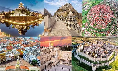 வியப்பூட்டும் 'சுவர் நகரங்கள்'