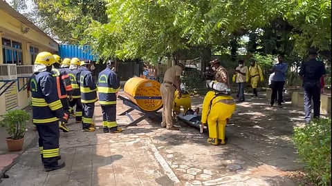 பாதுகாப்பு ஒத்திகை நிகழ்ச்சி