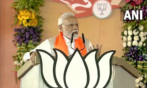 இந்தியாவின் வளர்ச்சி பணிகளை காங்கிரசால் ஜீரணிக்க முடியவில்லை: பிரதமர் மோடி
