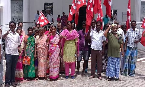 கோவில்பட்டியில் யூனியன் அலுவலகத்தை இந்திய கம்யூனிஸ்டு கட்சியினர் முற்றுகை