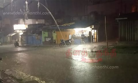 கோலாரில் விடிய, விடிய கொட்டி தீர்த்த கனமழை