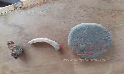 அகழாய்வில் சில்லுவட்டு, சங்கு வளையல்கள் கண்டெடுப்பு