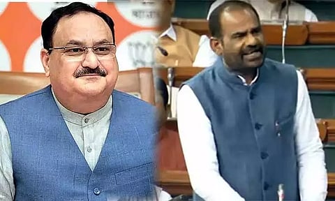 பகுஜன் சமாஜ் எம்.பி.யை அநாகரிகமாக பேசிய பா.ஜ.க எம்.பி., ஜே.பி.நட்டாவுடன் சந்திப்பு