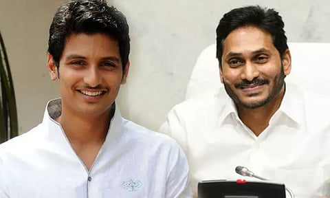 வீடியோ கசிந்தது... ஜெகன் மோகன் ரெட்டி வேடத்தில் நடிக்கும் ஜீவா