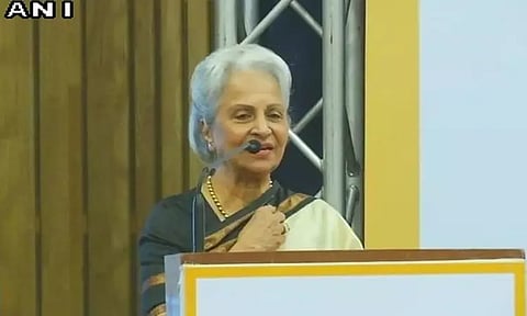 பழம்பெரும் நடிகை வகிதா ரஹ்மானுக்கு தாதா சாகேப் பால்கே விருது