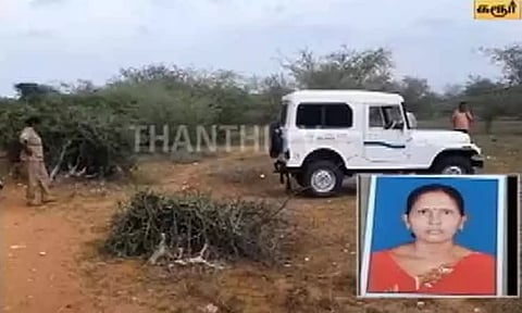 ஈரோடு சென்னசமுத்திரம் தி.மு.க. பெண் கவுன்சிலர் கொலை வழக்கு - சந்தேகத்தின் பேரில் 2 பேரிடம் விசாரணை