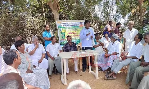 விவசாயிகளுக்கு செயல்முறை விளக்கம்