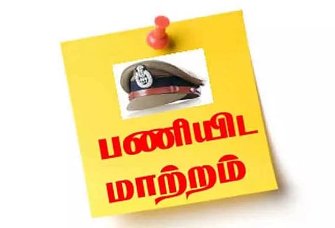4 போலீஸ் இன்ஸ்பெக்டர்கள் இடமாற்றம்