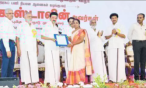 அடுத்த 2 ஆண்டுகளில் 50 ஆயிரம் பேருக்கு அரசு வேலை; முதல்-அமைச்சர் மு.க.ஸ்டாலின் அறிவிப்பு