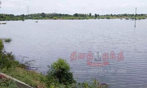 நிரம்பி வரும் கண்மாய்