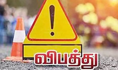 திருவள்ளூர் அருகே லாரி மோதி வியாபாரி பலி