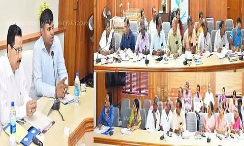 பருவமழை முன்னெச்சரிக்கை நடவடிக்கை ஆய்வு கூட்டம்