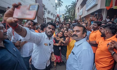 தமிழ்நாடு பாஜக தலைவர் அண்ணாமலை நாளை டெல்லி பயணம்..!