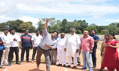 மைசூரு தசரா விழாவையொட்டி மாவட்ட அளவிலான விளையாட்டு போட்டிகள்