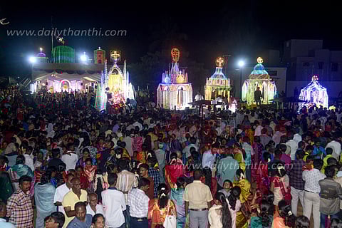 வியாகுல அன்னை ஆலய தேர்பவனி