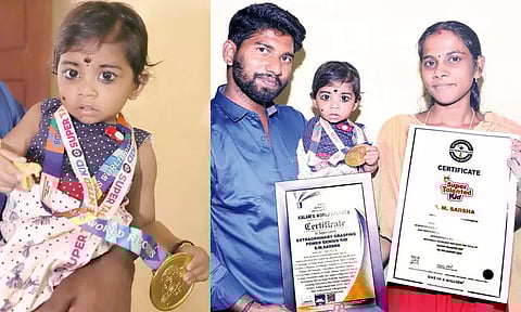 120 பொருட்களை அடையாளம் காட்டி... சாதனை புத்தகத்தில் இடம் பிடித்த 10 மாதக் குழந்தை