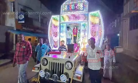 புனித குழந்தை தெரசாள் ஆலய தேர் பவனி