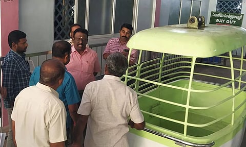 அறநிலையத்துறை ஆணையர் ஆய்வு